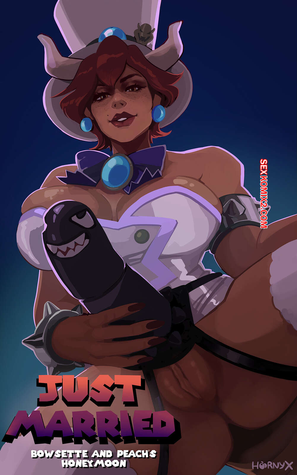 Comic porno Just MARRIED. HornyX.