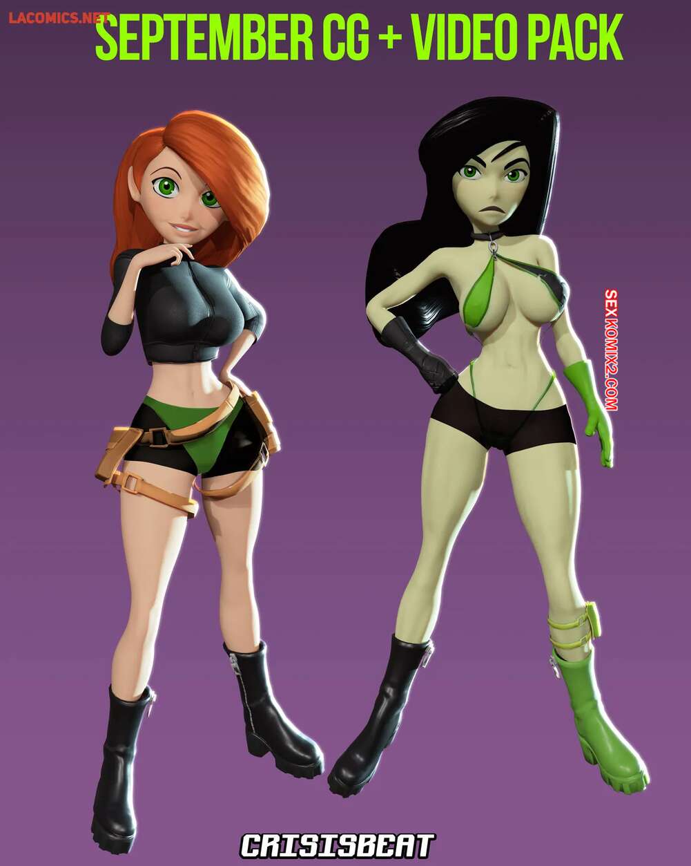 Comic porno Kim Possible. Secret agent in trouble. Crisisbeat