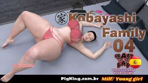 Comic porno KOBAYASHI Family. Parte 3. CrazyDad3D