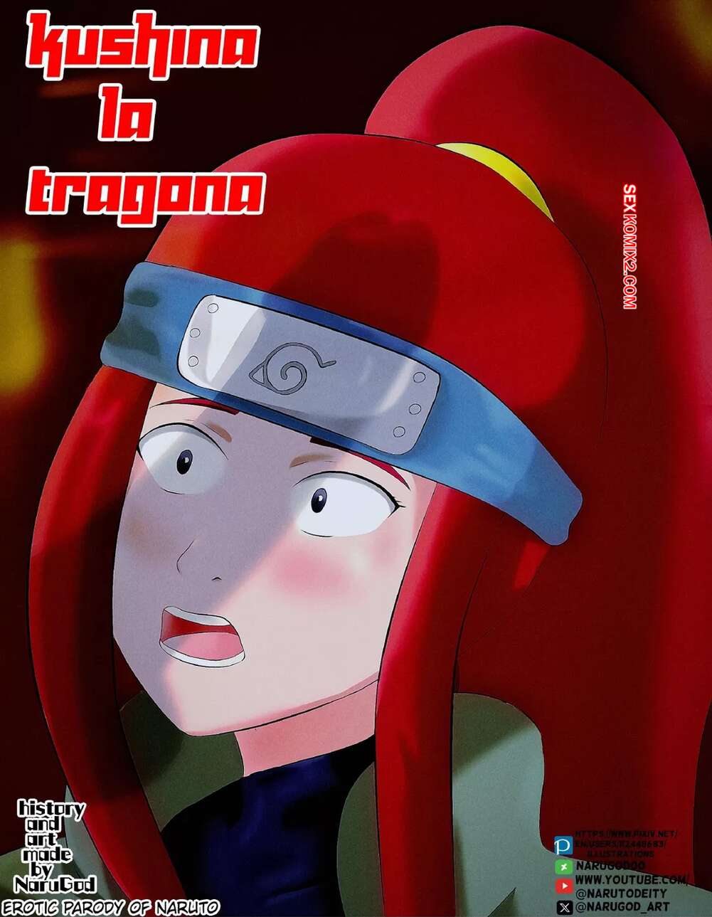 Comic porno Kushina la Tragona. NaruGod00