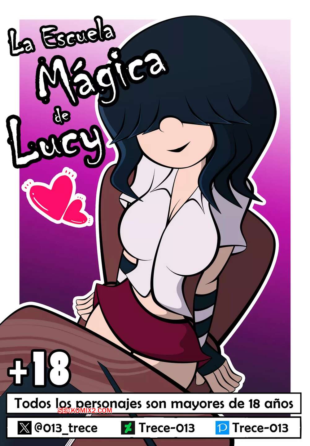 Comic porno La Escuela Magica de Lucy 1. Trece013