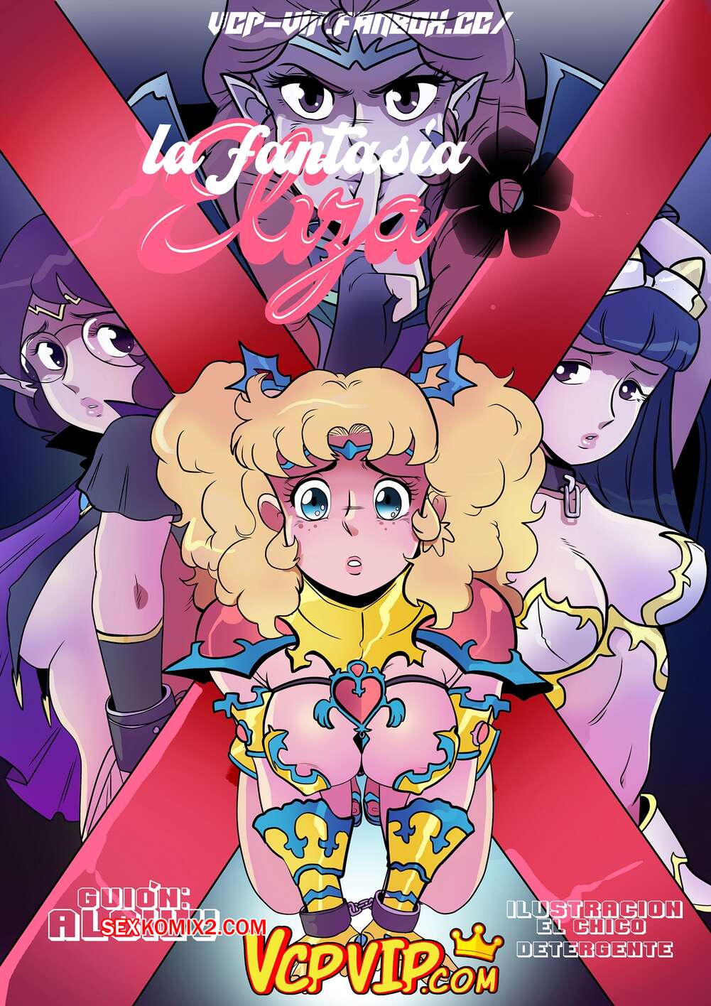 Comic porno La fantasia de Eliza. El Chico Detergente