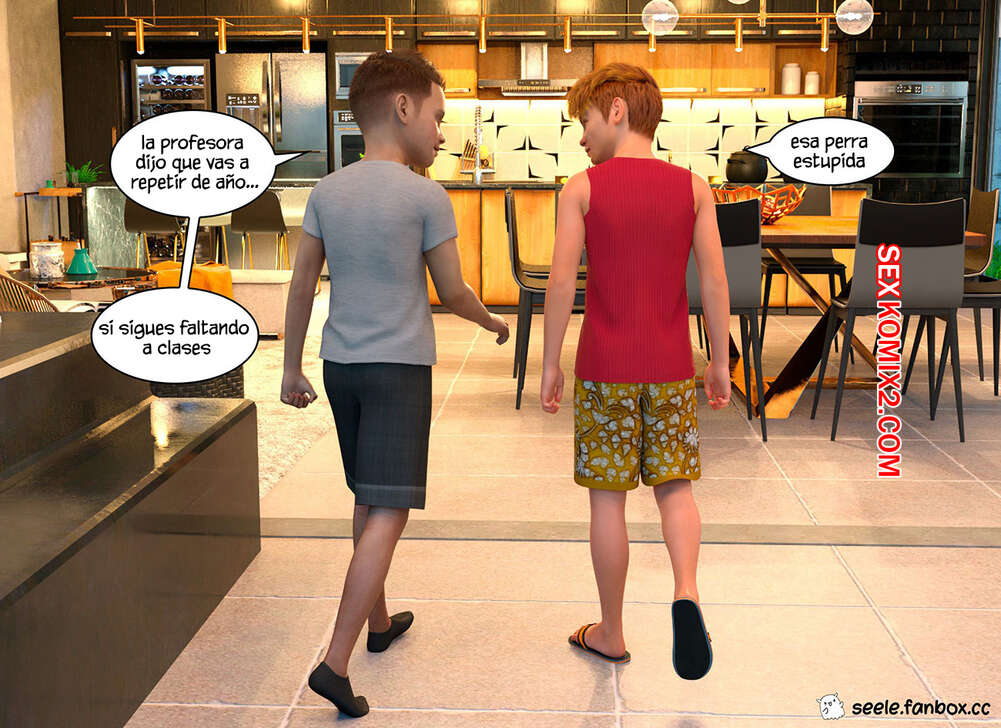 Comic porno La HERMANA esta muy CACHONDA. Seele 3D.