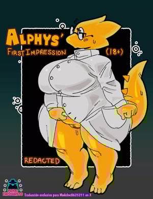 Comic porno La Primera Impresion de Alphys. READACTED Comic porno La Primera Impresion de Alphys. READACTED