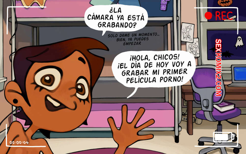 Comic porno La Primera PORNO de LUZ. Edeny Id.