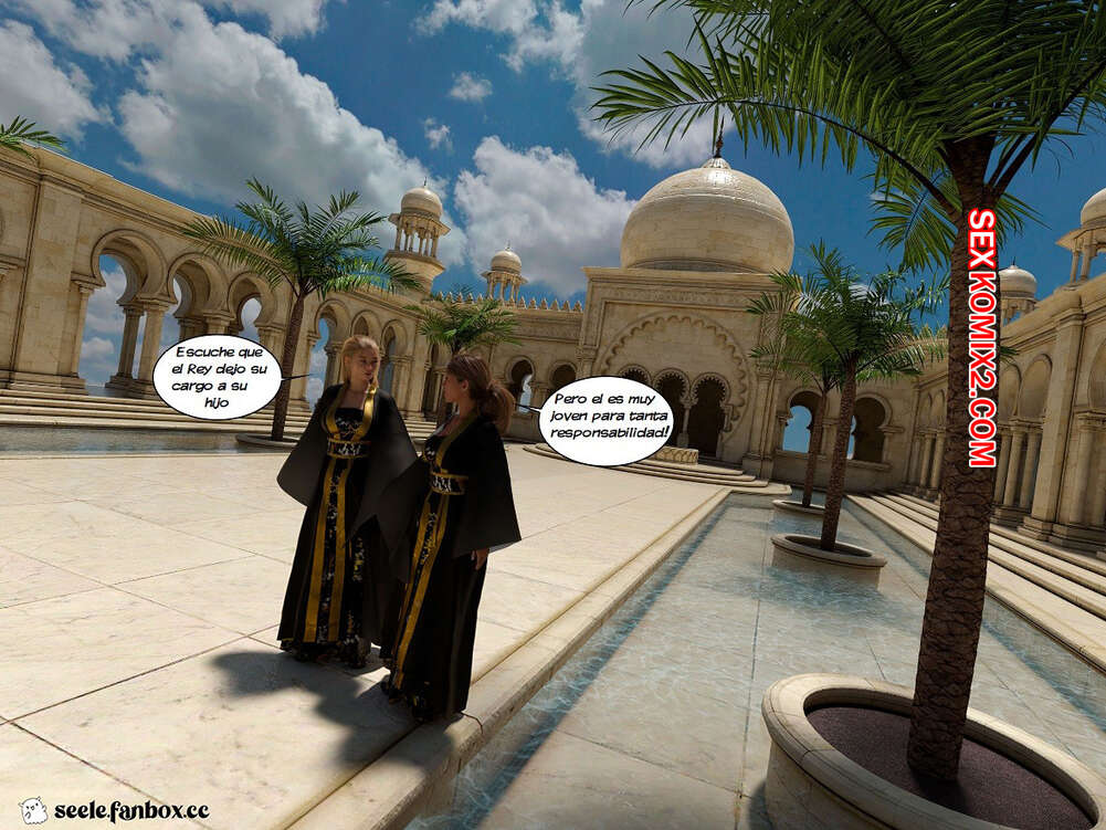 Comic porno La REINA. Seele 3D.