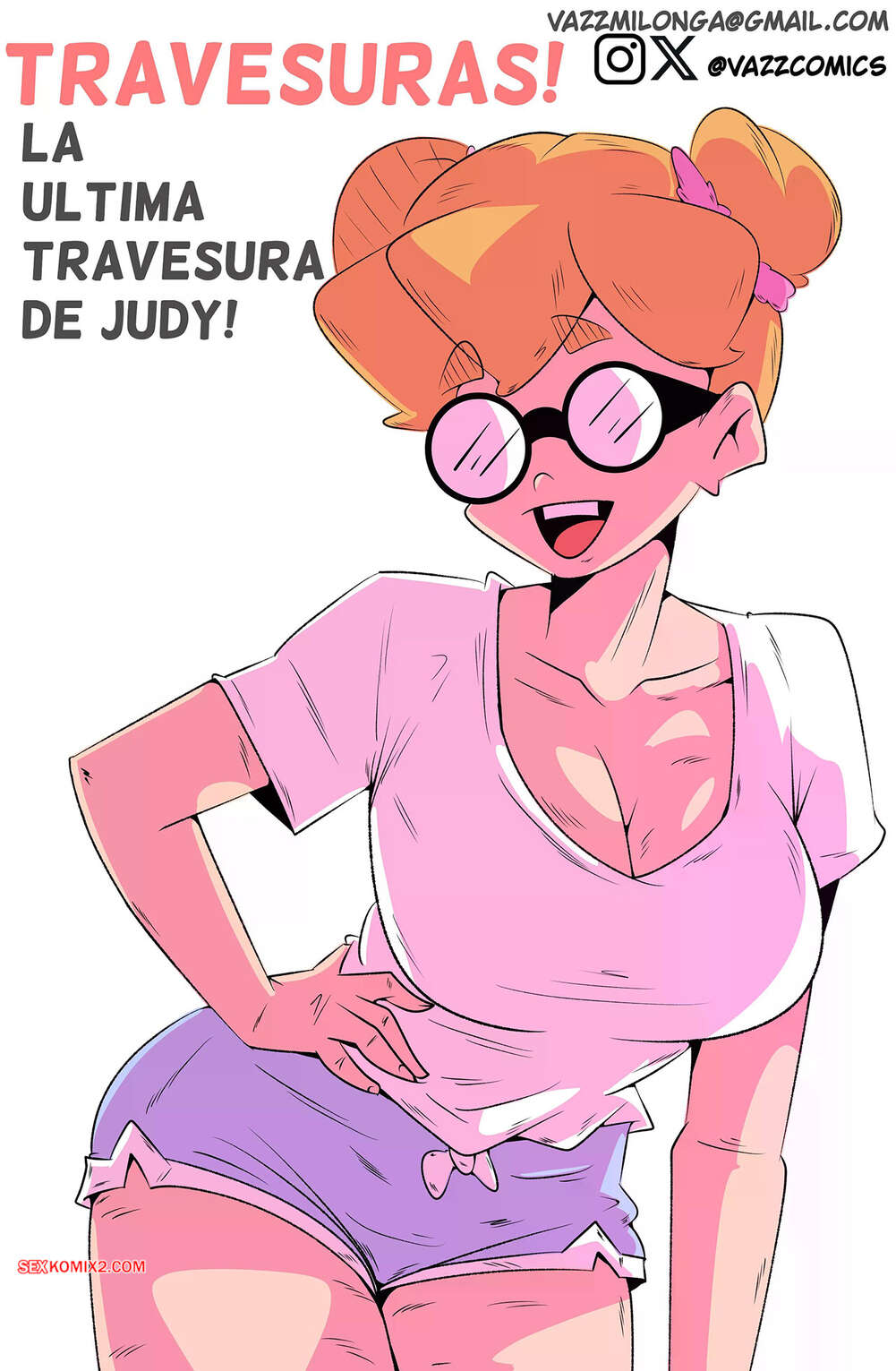 Comic porno La Ultima TRAVESURA de JUDY. Vazz.