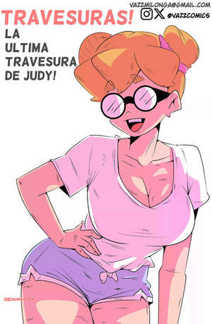 Comic porno La Ultima TRAVESURA de JUDY. Vazz.
