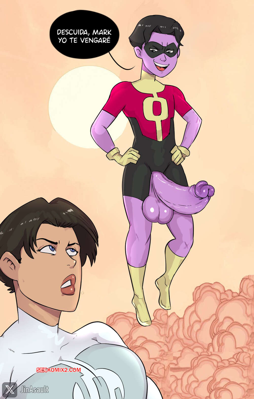 Comic porno La VENGANZA de OLIVER. JinAsault.