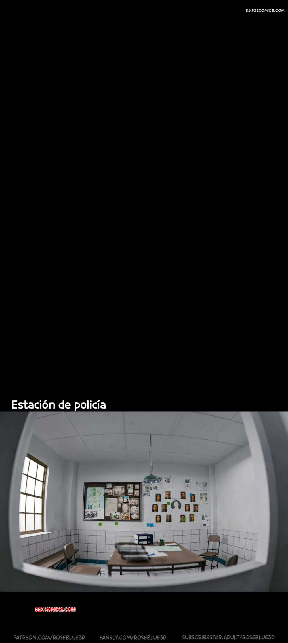 Comic porno La VIUDA de mi VECINA. Parte 48. Roseblue3D