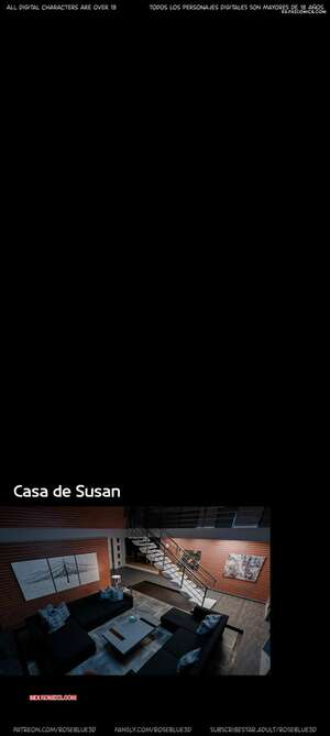 Comic porno La VIUDA de mi VECINA. Parte 49. Roseblue3D