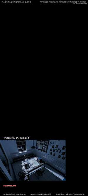 Comic porno La VIUDA de mi VECINA. Parte 52. Roseblue3D