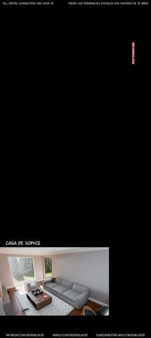 Comic porno La VIUDA de mi VECINA. Parte 53. Roseblue3D