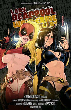Comic porno Lady DEADPOOL and WOLWERINE Lady. Tracy Scops.