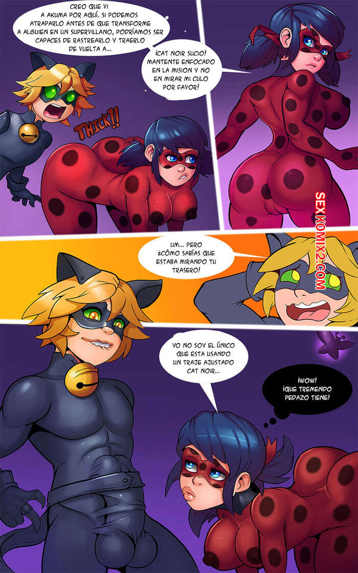 Comic porno LADYBUG vs The Cougar. Markydaysaid.