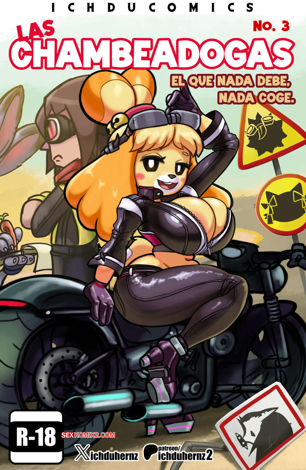 Comic porno Las Chambeadogas 3. Ichduhernz