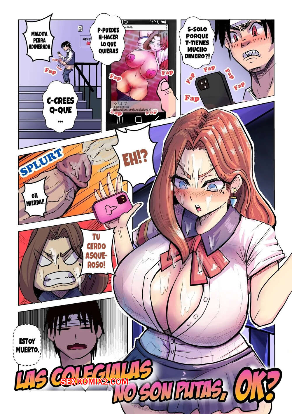 ✅️ Comic porno Las COLEGIALAS no son PUTAS Ok. Parte 1. Simp Devil. cómico  de sexo morena sexy y | Comics porno en español solo para adultos |  sexkomix2.com