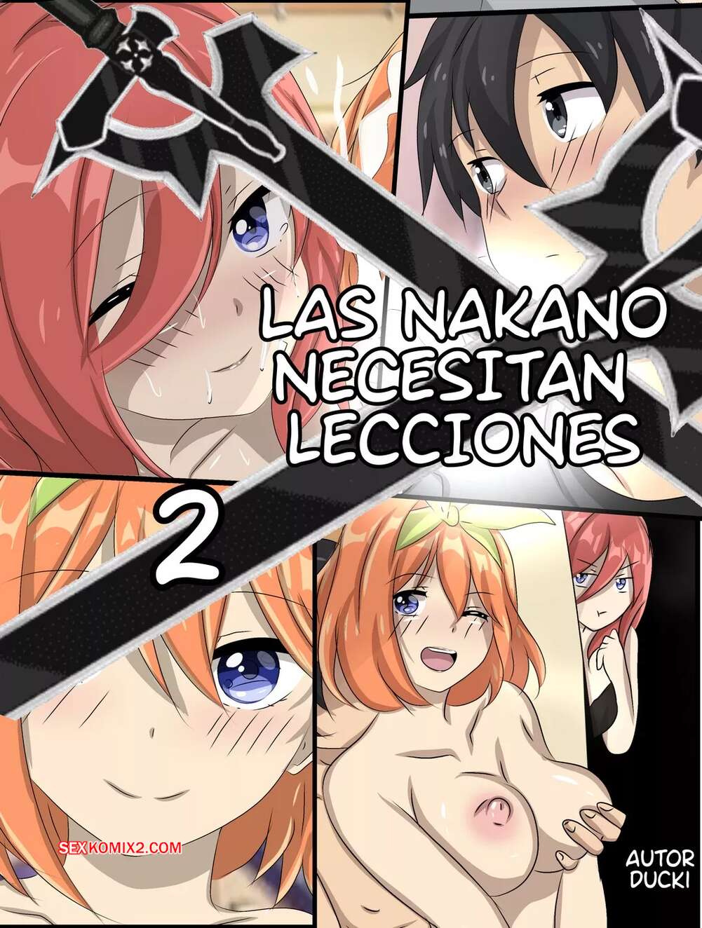 Comic porno Las Nakano Necesitan Lecciones 2. Ducki