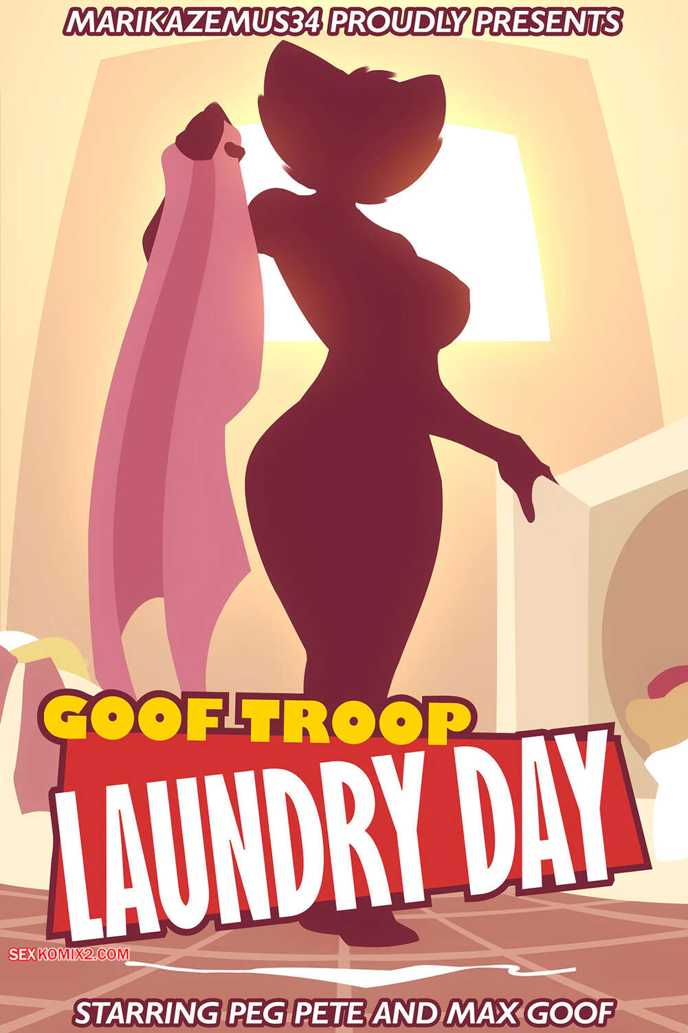 Comic porno LAUNDRY DAY. Marik Azemus.