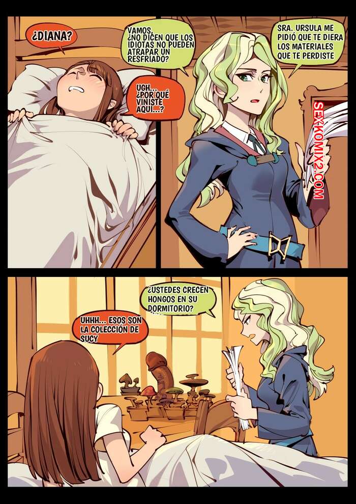 Comic porno LITTLE WITCH Love. Breakrabbit.