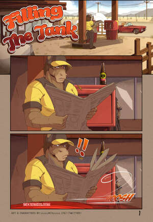 Comic porno LLenando el TANQUE. llMiXll.