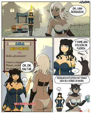 Comic porno Lola MEETS Pamela. Lewdua. Comic porno Lola MEETS Pamela. Lewdua.