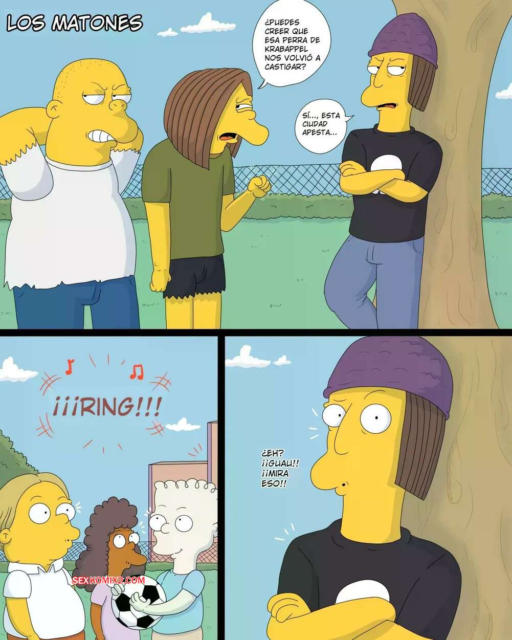 Comic porno Los MATONES. Marecattus.