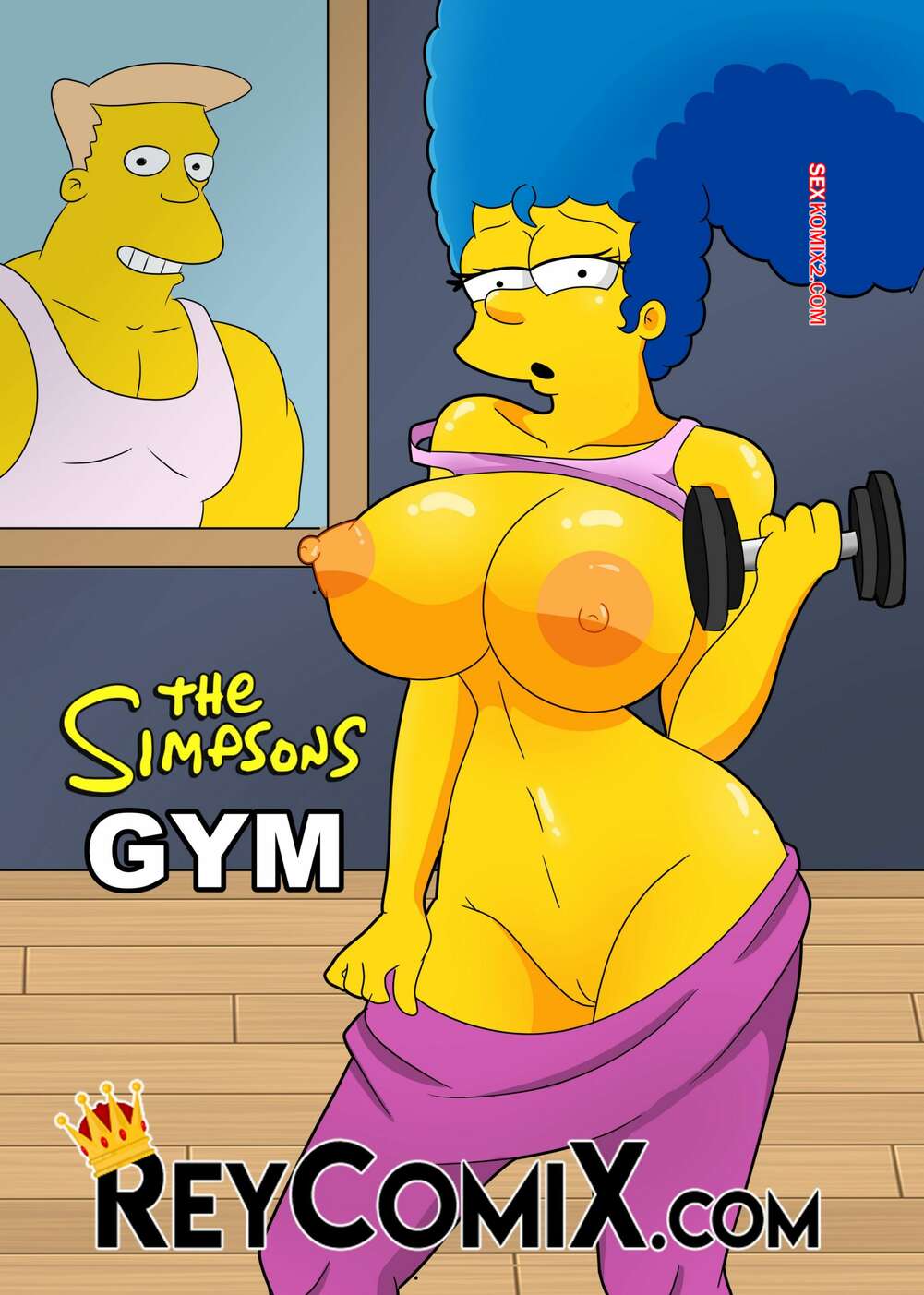 Comic porno Los Simpson. GYM. ReyComiX