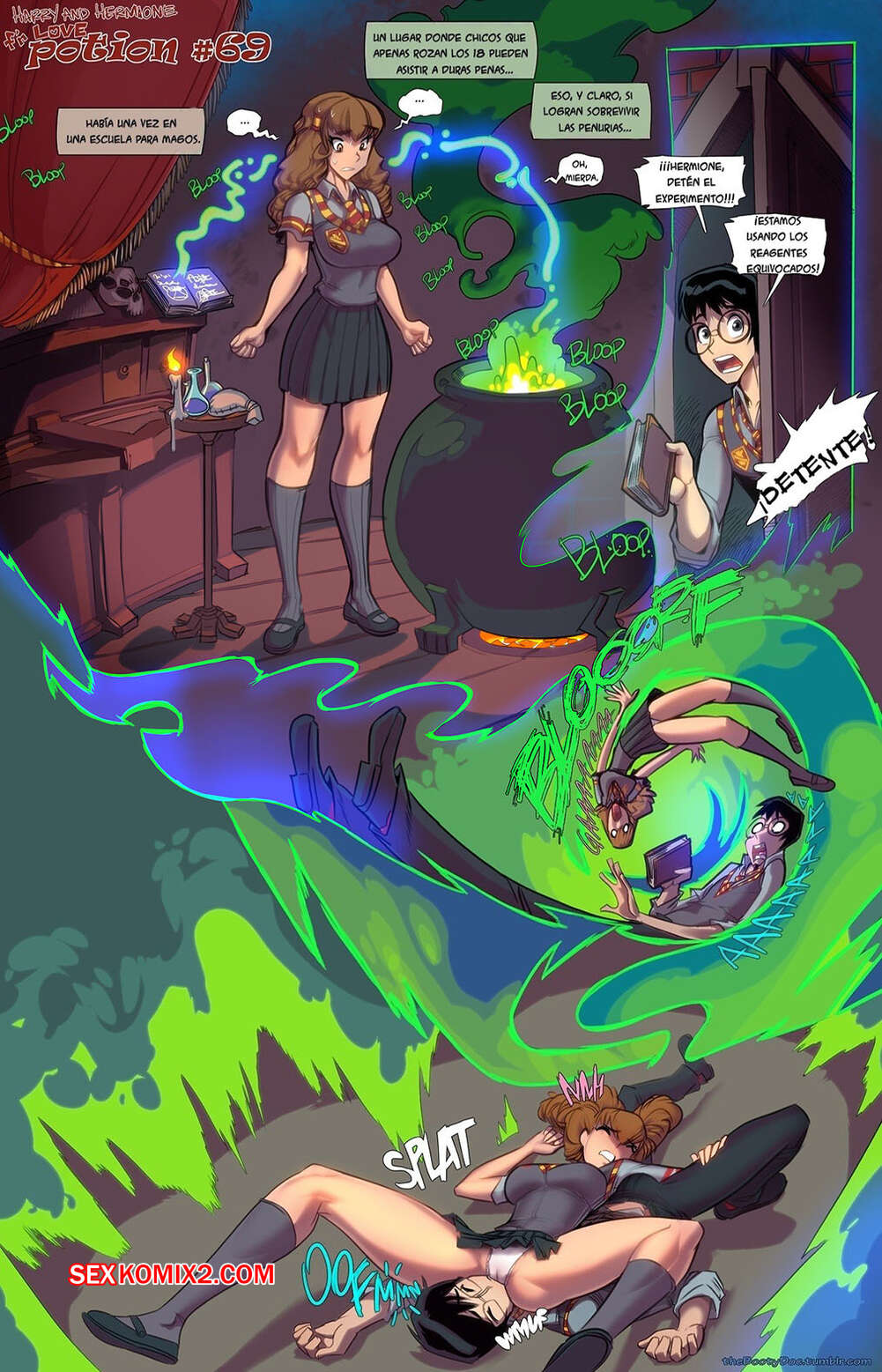 Comic porno LOVE POTION 69. Fred Perry.