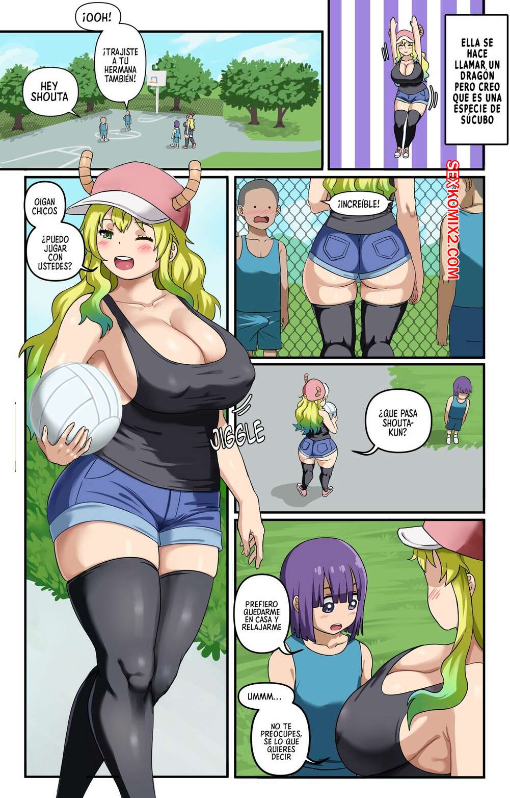 Comic porno de lucoa