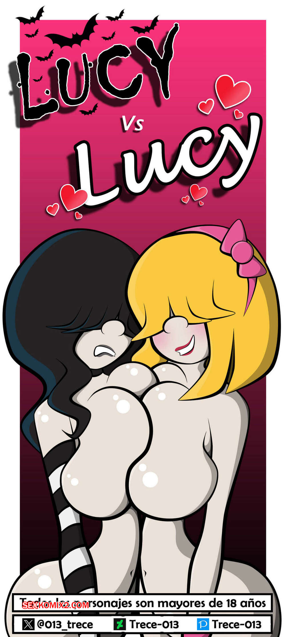 Comic porno Lucy vs Lucy. Trece 013