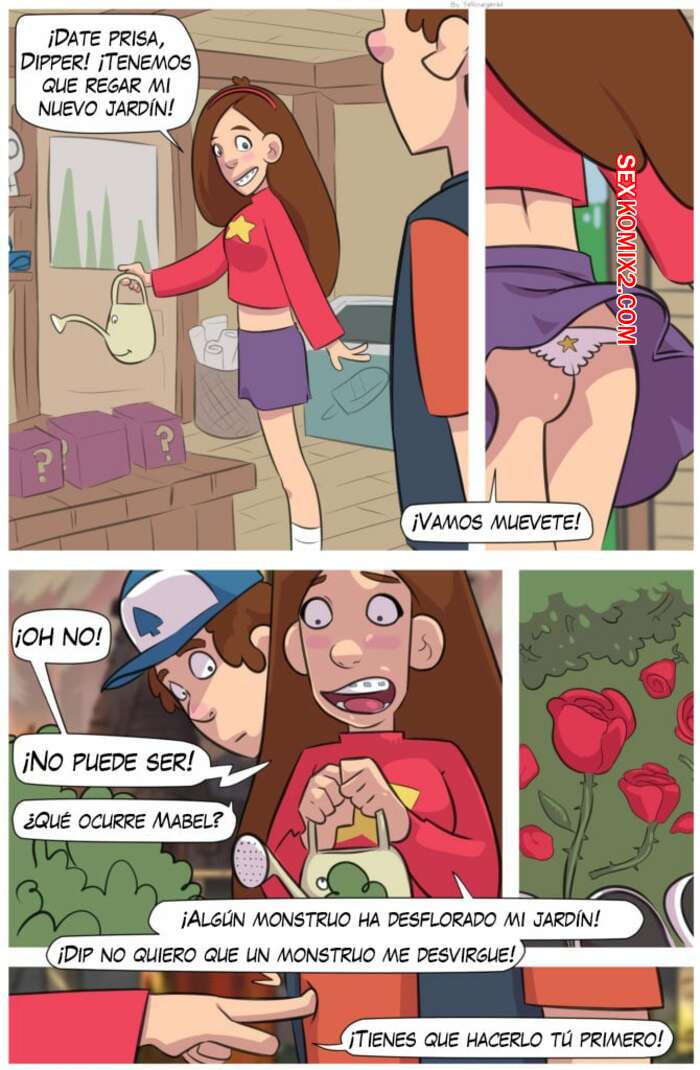 Comic porno Mabel Pines Deflowered. Yellowgerbil
