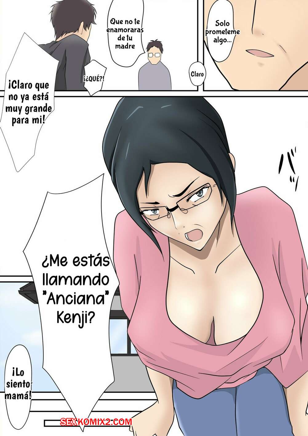 ✅️ Comic porno MAMÁ puedes ser la SUSTITUTA cómico de sexo morena tetona  caliente | Comics porno en español solo para adultos | sexkomix2.com