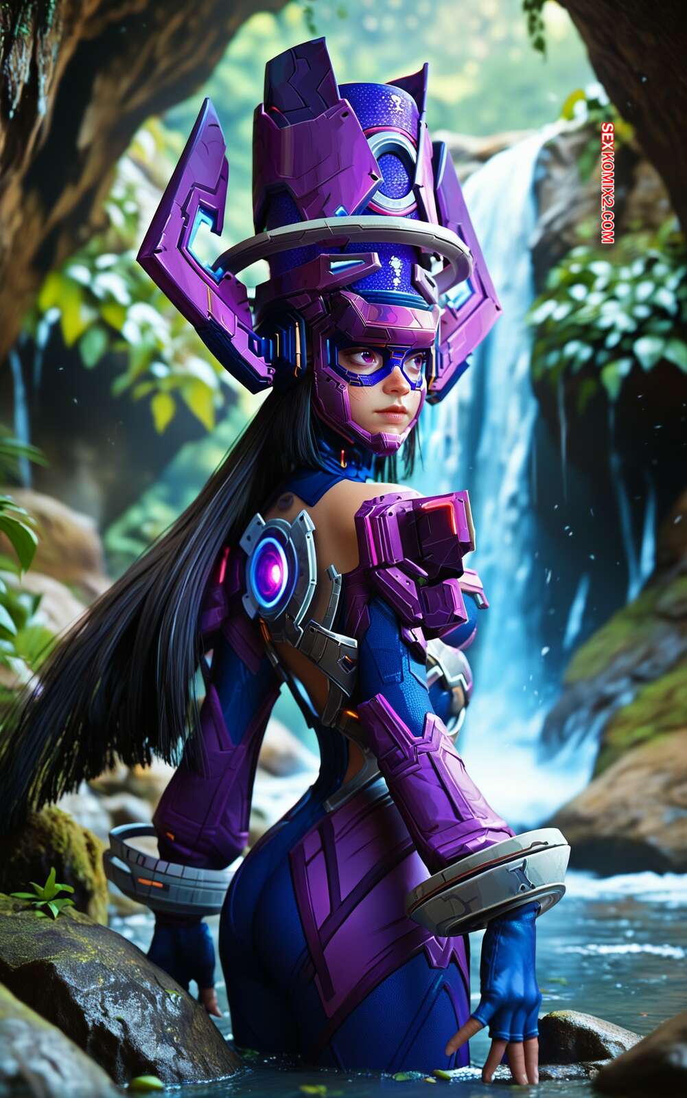 Comic porno Marvel Rivals. Galacta. AIBeauty565