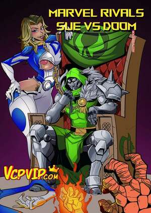 Comic porno Marvel Rivals. Sue vs Doom. VcpVip