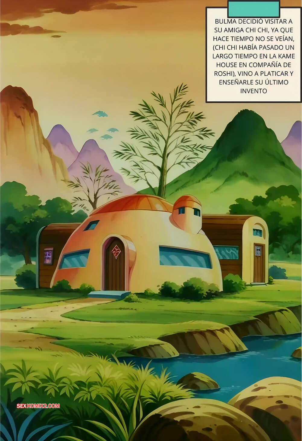 Comic porno Master ROSHI x BULMA