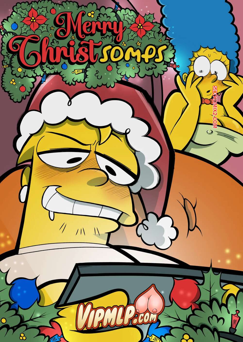 Comic porno Merry ChristSomps. VipMLP