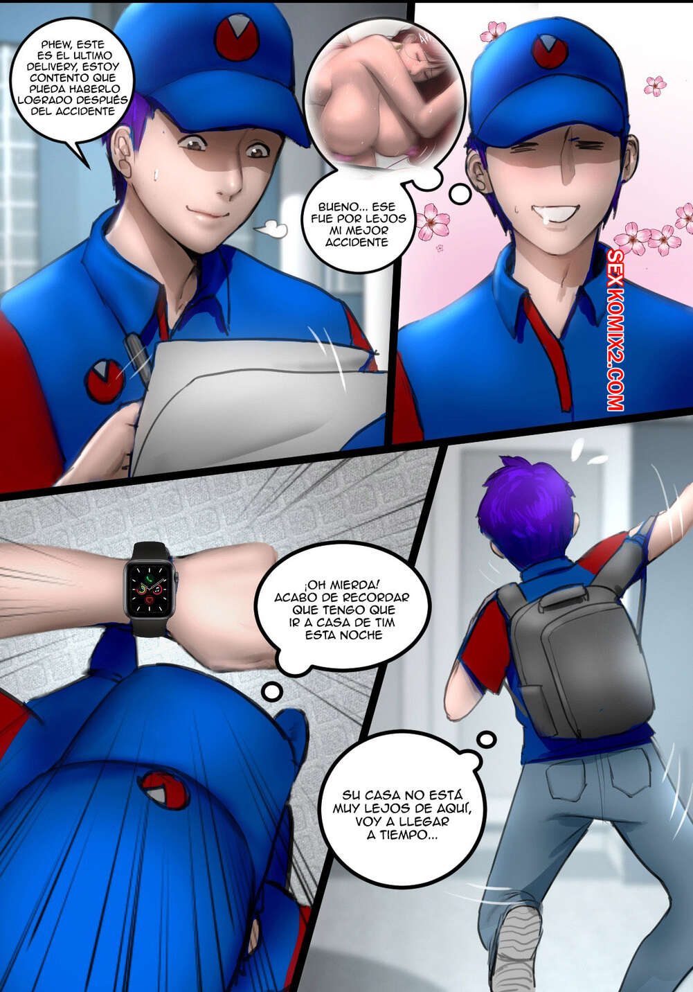 Comic porno MILF AIRLINE side Story