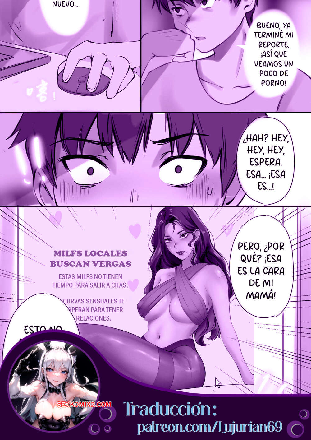 Comic porno MILFS LOCALES TE NECESITAN. midnight