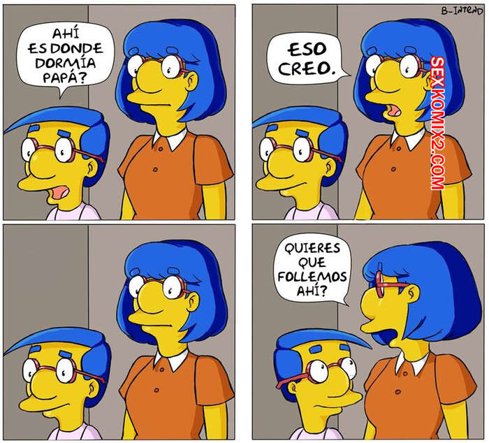Comic porno MILHOUSE x LUANN. BIntend.