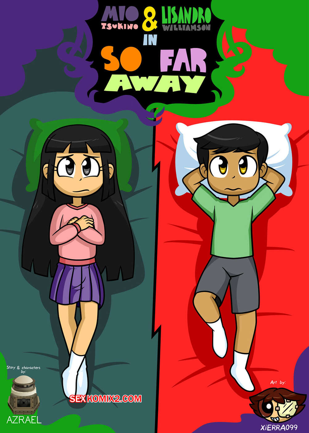 Comic porno MIO and LISANDRO  so far away. Xierra099.