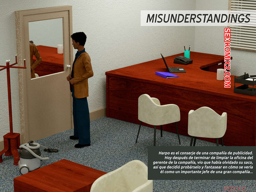 Comic porno MISUNDERSTANDINGS. TheFoxxx.