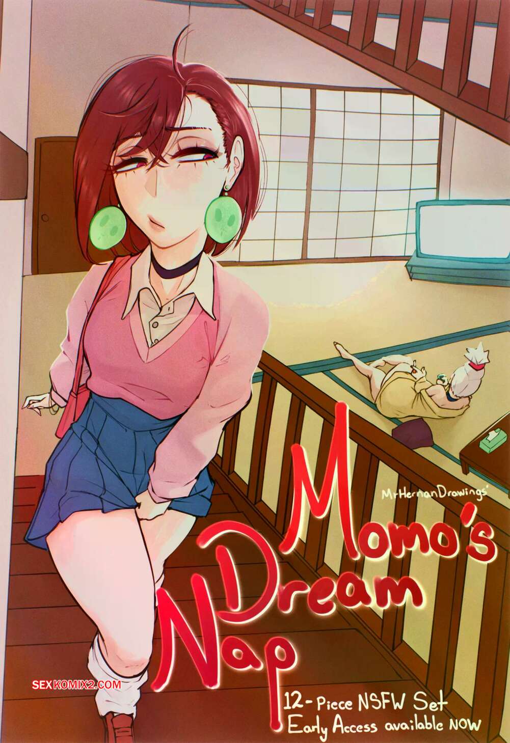 Comic porno Momos Dream nap. MrHernanDrawings