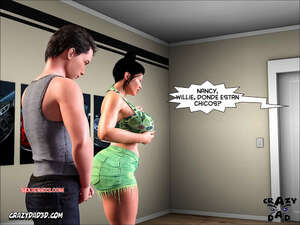Comic porno MOMS HELP. Parte 21. CrazyDad3D