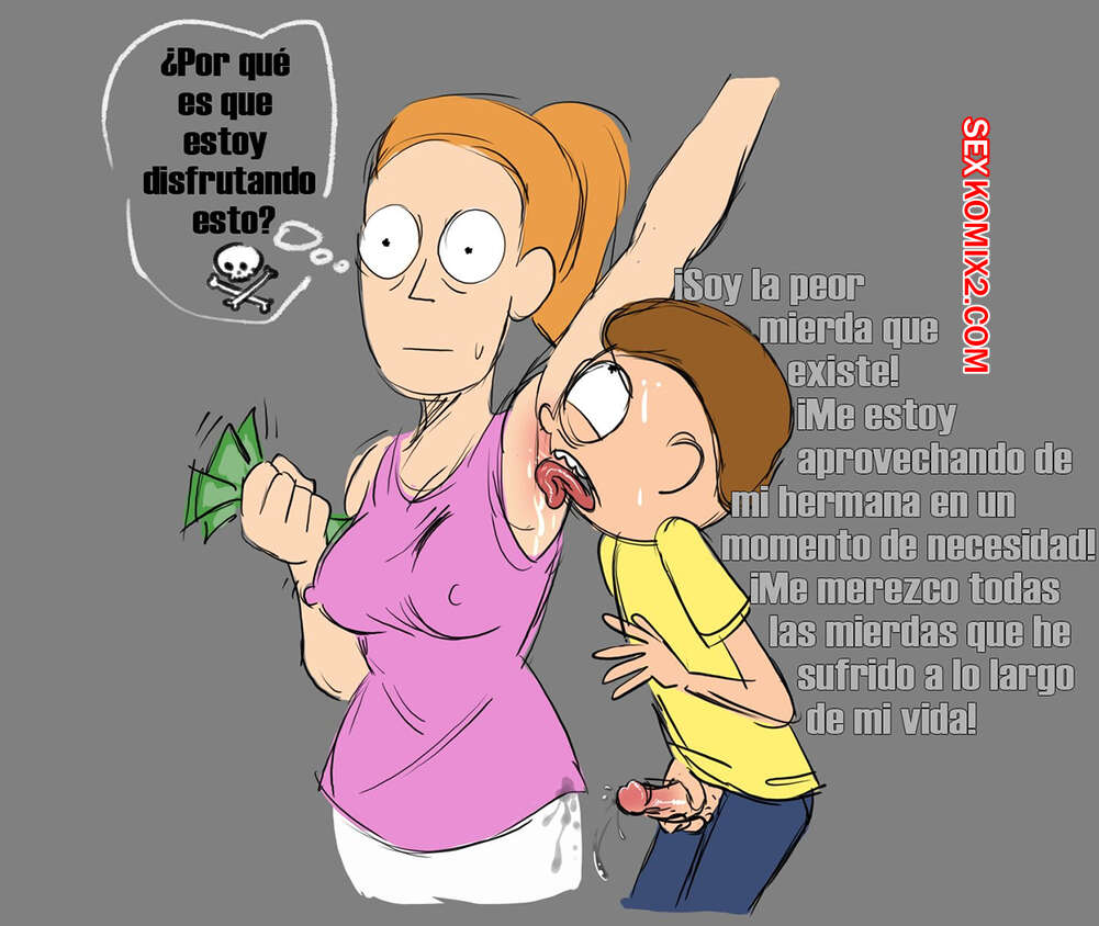 Comic porno MORTY PERVERTIDO pero no Imbecil. Dzk.