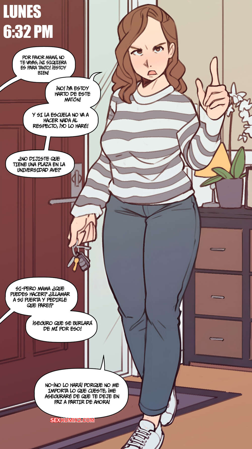 Comic porno MOTHERLY Love. Not Enough Milk.