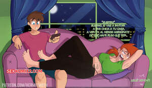 Comic porno MOVIE Night with VICKY. Hermit Moth.