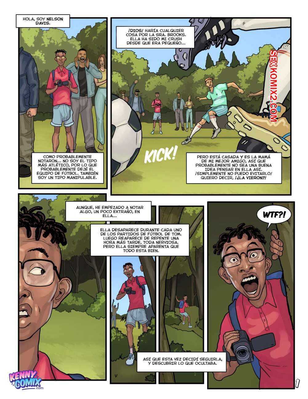 Comic porno My FRIENDS HOT Soccer MOM. Kenny Comix.