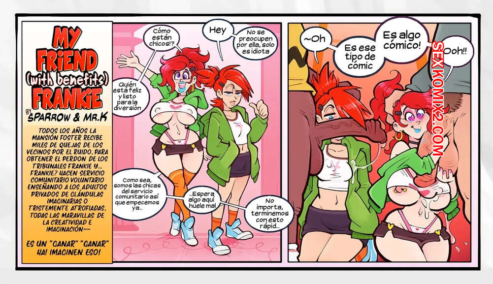 Comic porno My FRIENDS with Benefits FRANKIE. Sparrow.