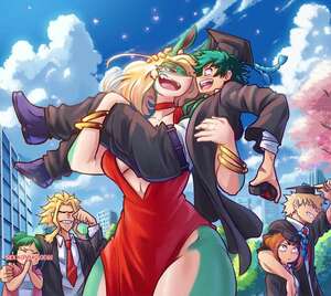 Comic porno My Hero Academia AUs. Vlizz